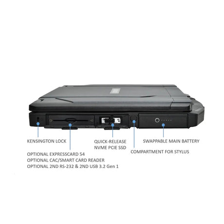 DURABOOK Z14(G2) Dual SSD Upgrade - 512GB PCIe + 512GB SATA
