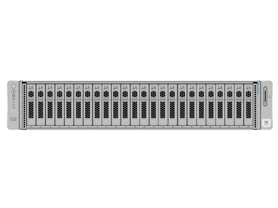 The Cisco Secure Network Analytics Data Node 6300 is a high-performance 2U appliance engineered for robust network security analytics. Powered by dual AMD EPYC 7443 processors and equipped with 512 GB RAM, it ensures fast processing of massive datasets. Ideal for enterprise-scale network monitoring environments, it supports RAID6 storage with 24 x 1.8 TB SAS drives for reliable data retention.
