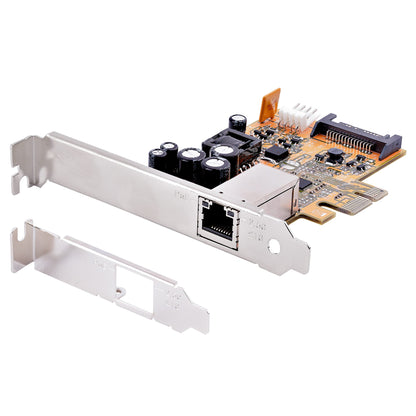 Carte réseau StarTech PCIe PoE+ 2,5 Gbit/s avec 1 port RJ45 – ST1000PEXPSE