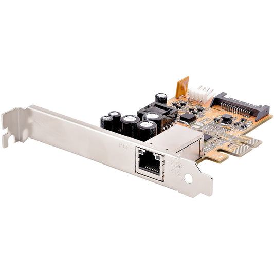Carte réseau StarTech PCIe PoE+ 2,5 Gbit/s avec 1 port RJ45 – ST1000PEXPSE