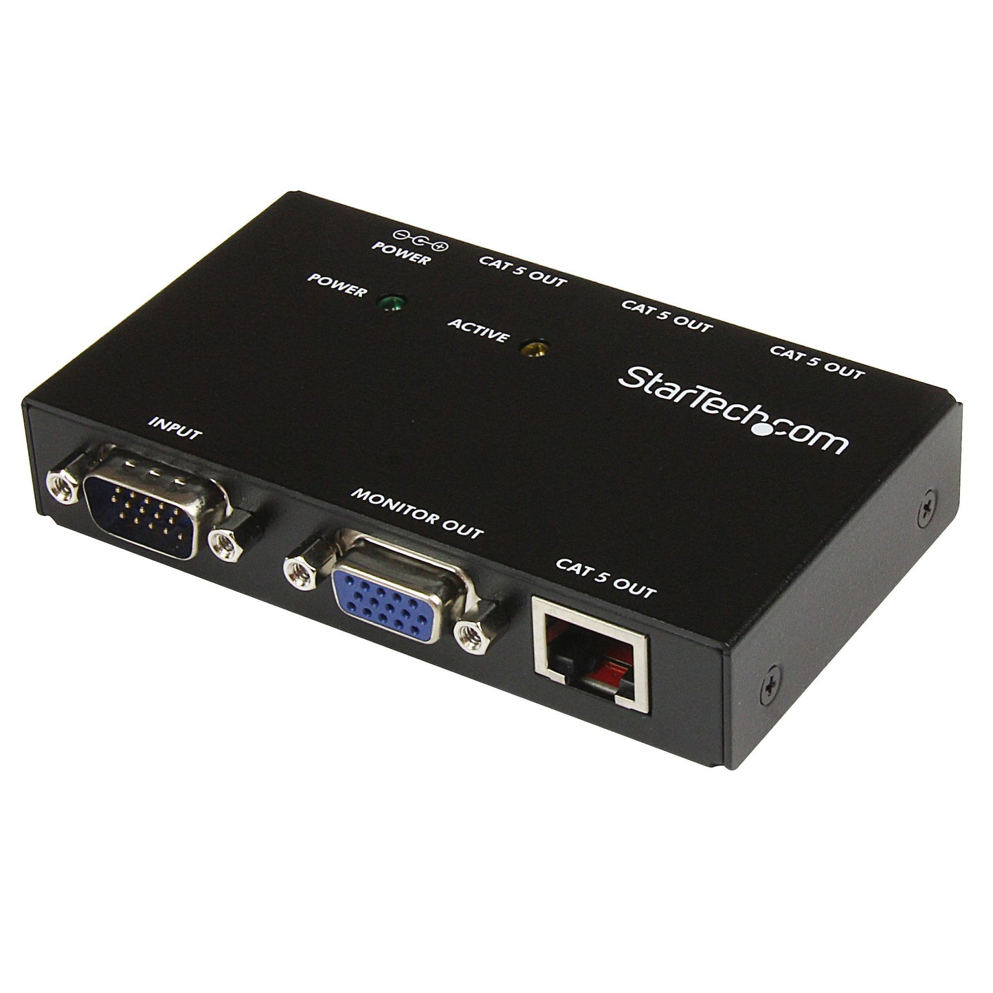 StarTech VGA Video Extender over Cat5, 150m, TAA Compliant, Black