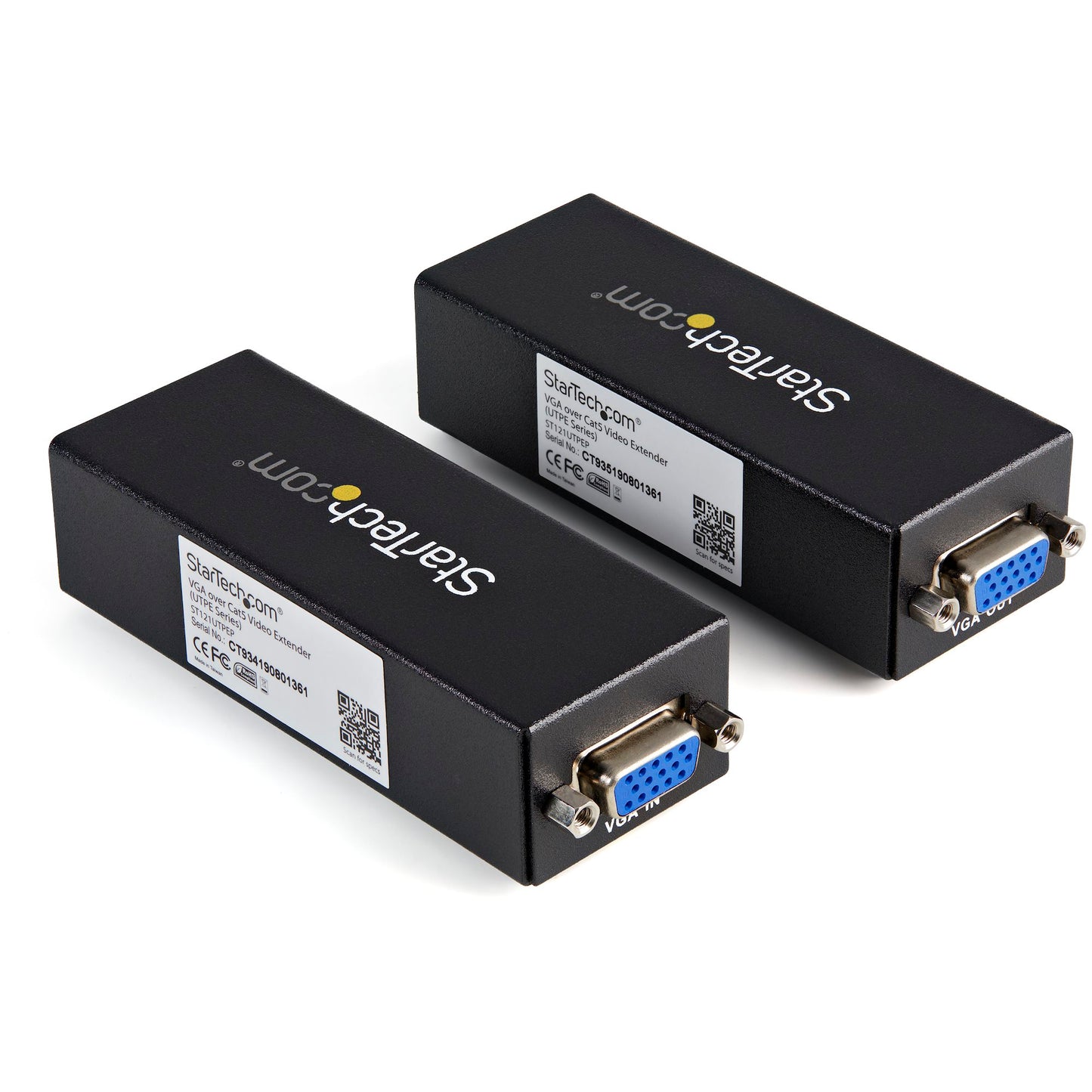 Kit d'extension de moniteur StarTech VGA vers Cat 5 - ST121UTPEP