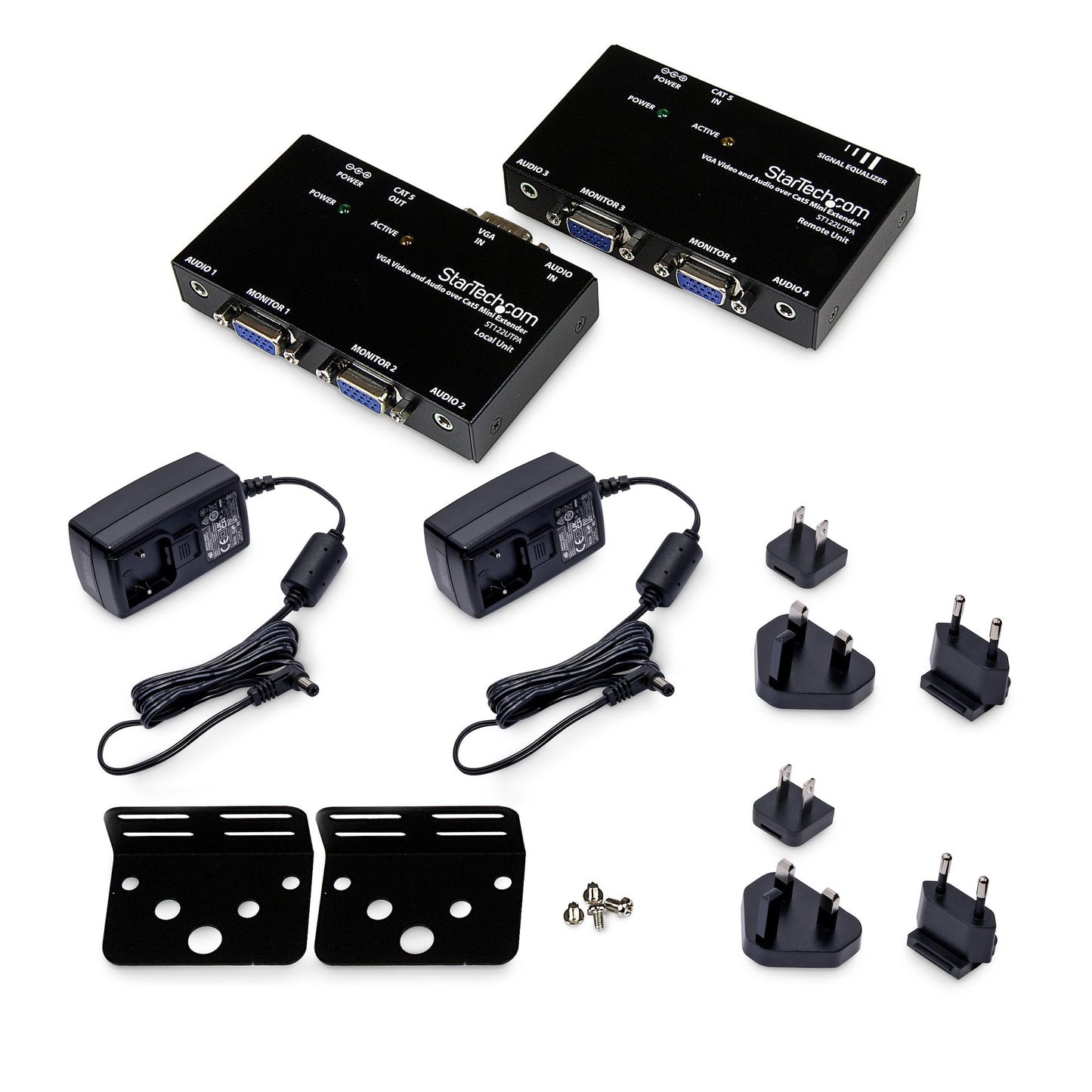 Extendeur vidéo VGA STARTECH ST122UTPA sur Cat5 avec audio