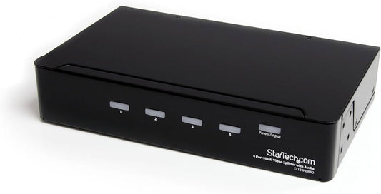Répartiteur vidéo HDMI haute vitesse 4 ports StarTech, ST124HDMI2