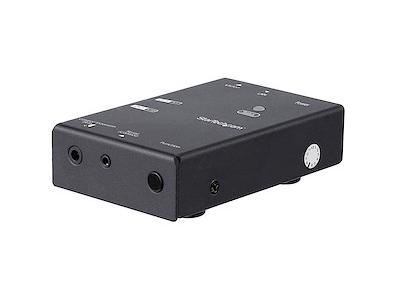 Broadcast high-definition HDMI video throughout your site using the StarTech HDMI Over IP Receiver, designed for seamless integration into your existing Cat 5e or better Ethernet infrastructure. Supporting 1080p resolution and wired video transmission, this unit is ideal for digital signage, remote displays, and streaming over LAN environments. Engineered for reliability, it offers a compact design and TAA compliance for demanding commercial installations.