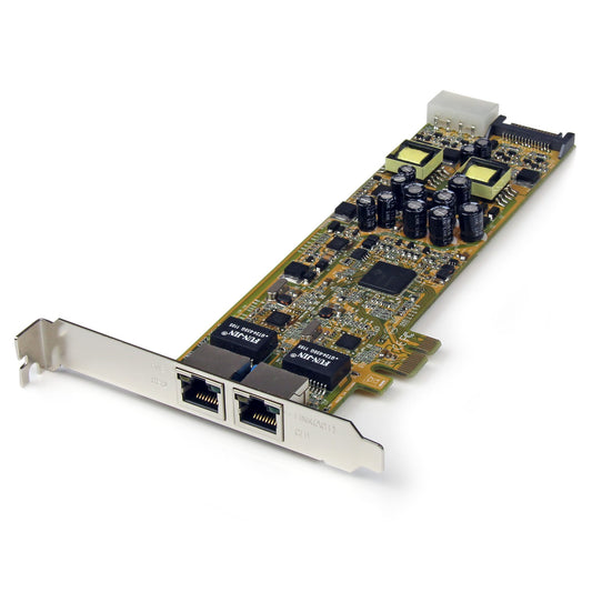 StarTech Dual Port PCIe Gigabit Ethernet PoE Network Card