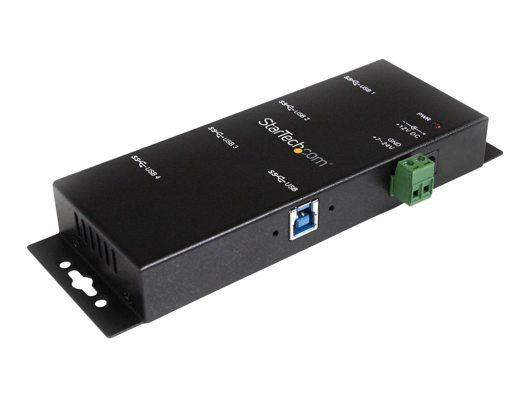 StarTech ST4300USBM 4-Port Rugged USB 3.0 Industrial Hub