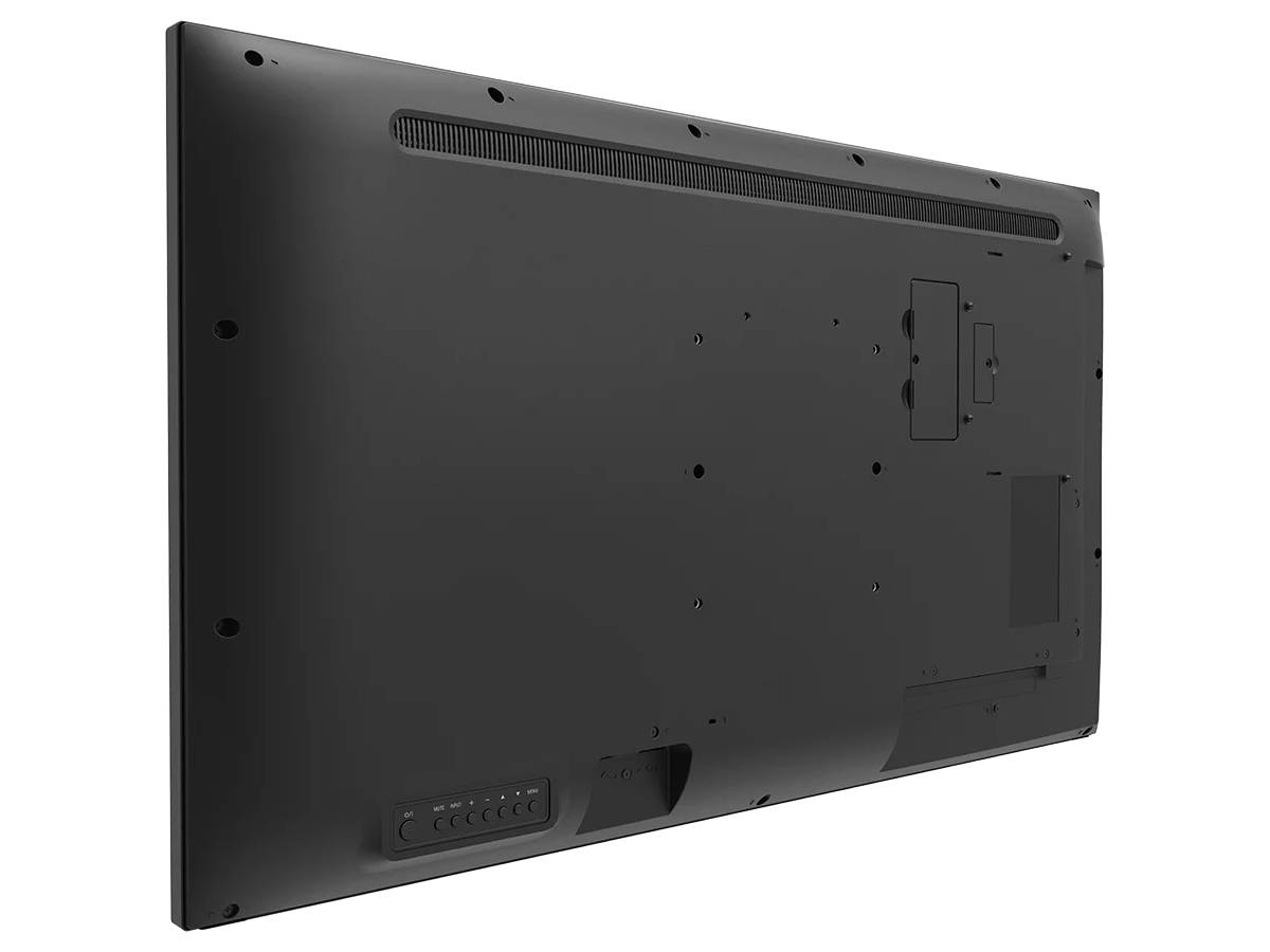 The BenQ ST4302S 43" 4K Smart Signage Display offers crisp UHD visuals with 400 nits brightness, a 1200:1 contrast ratio, and broad IPS viewing angles. Designed for flexibility, it supports both landscape and portrait modes and runs on Android 8.0 for efficient digital signage management. Integrated speakers, wide port options, and 18/7 operation make it an ideal choice for commercial environments.