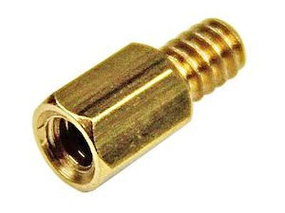 This pack of 15 6-32 brass motherboard standoffs from StarTech is ideal for computer system builders who need reliable hardware during assembly. With robust brass construction and standard sizing, these standoffs provide dependable support and spacing for ATX motherboards and other compatible components.