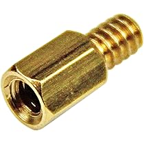 Entretoises en laiton StarTech 6-32 pour carte mère - Lot de 15
