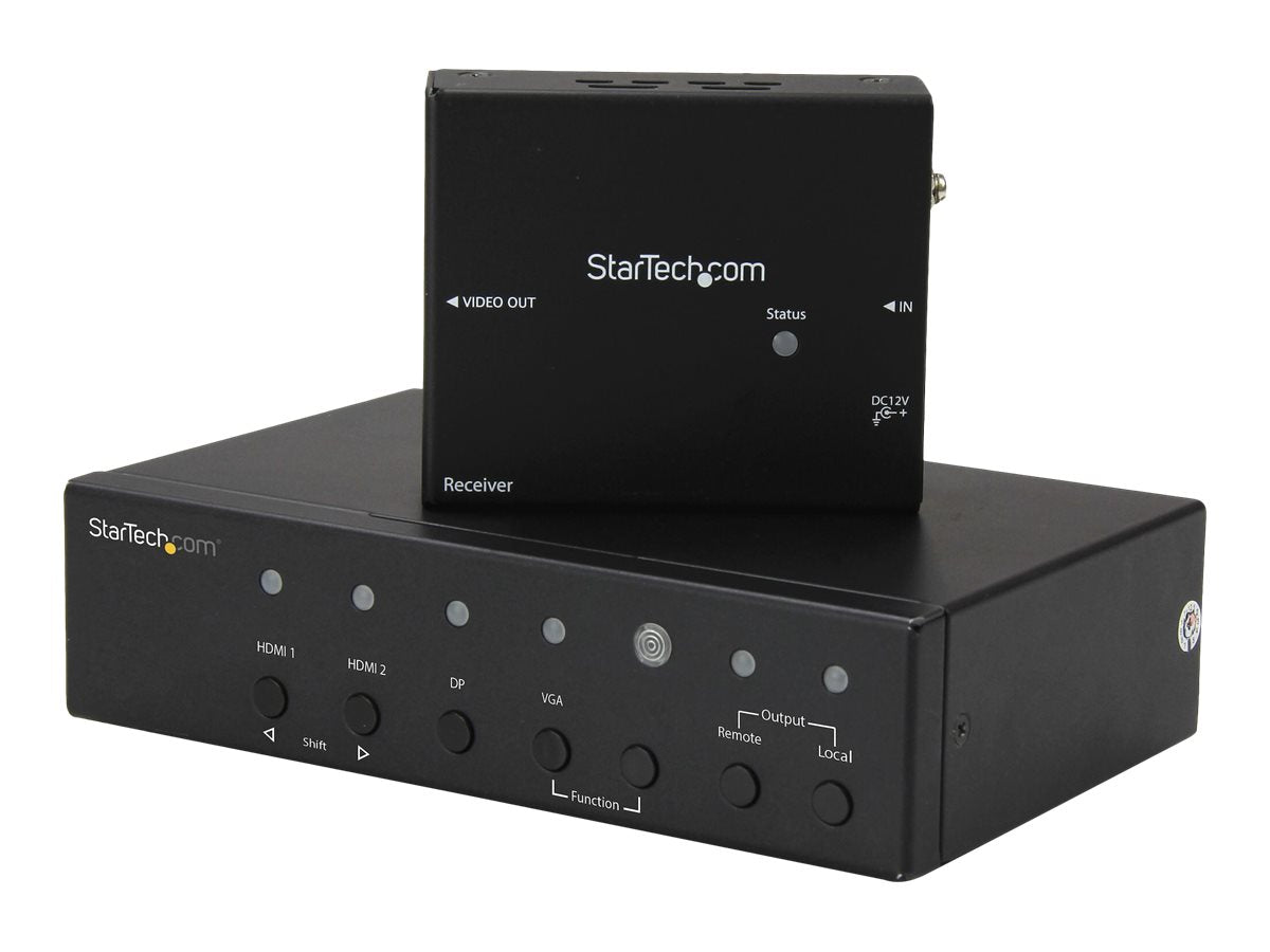 Extension StarTech HDBaseT VGA/DP/HDMI sur Cat5e/6 – 4K, 70 m