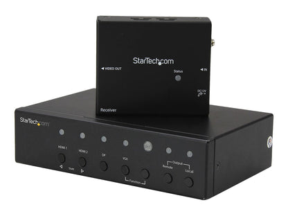 Extension StarTech HDBaseT VGA/DP/HDMI sur Cat5e/6 – 4K, 70 m
