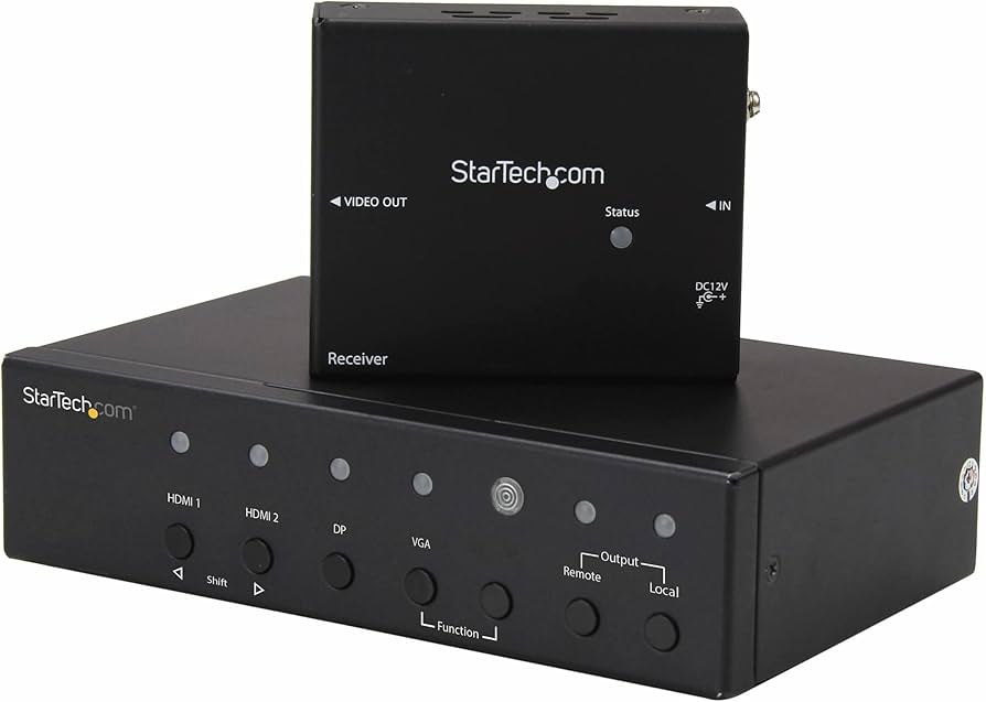 Extension StarTech HDBaseT VGA/DP/HDMI sur Cat5e/6 – 4K, 70 m