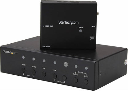 Extension StarTech HDBaseT VGA/DP/HDMI sur Cat5e/6 – 4K, 70 m