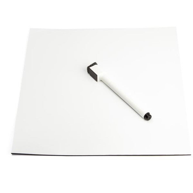 Tapis de projet magnétique STARTECH - Blanc, effaçable à sec, 2,2 mm d'épaisseur
