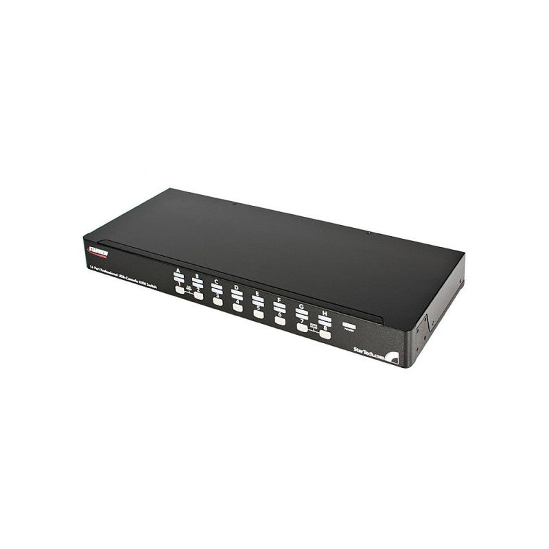 StarTech 16-Port Rackmount USB/PS2 KVM Switch, VGA, 1U