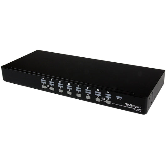 StarTech 16-Port Rackmount USB/PS2 KVM Switch, VGA, 1U