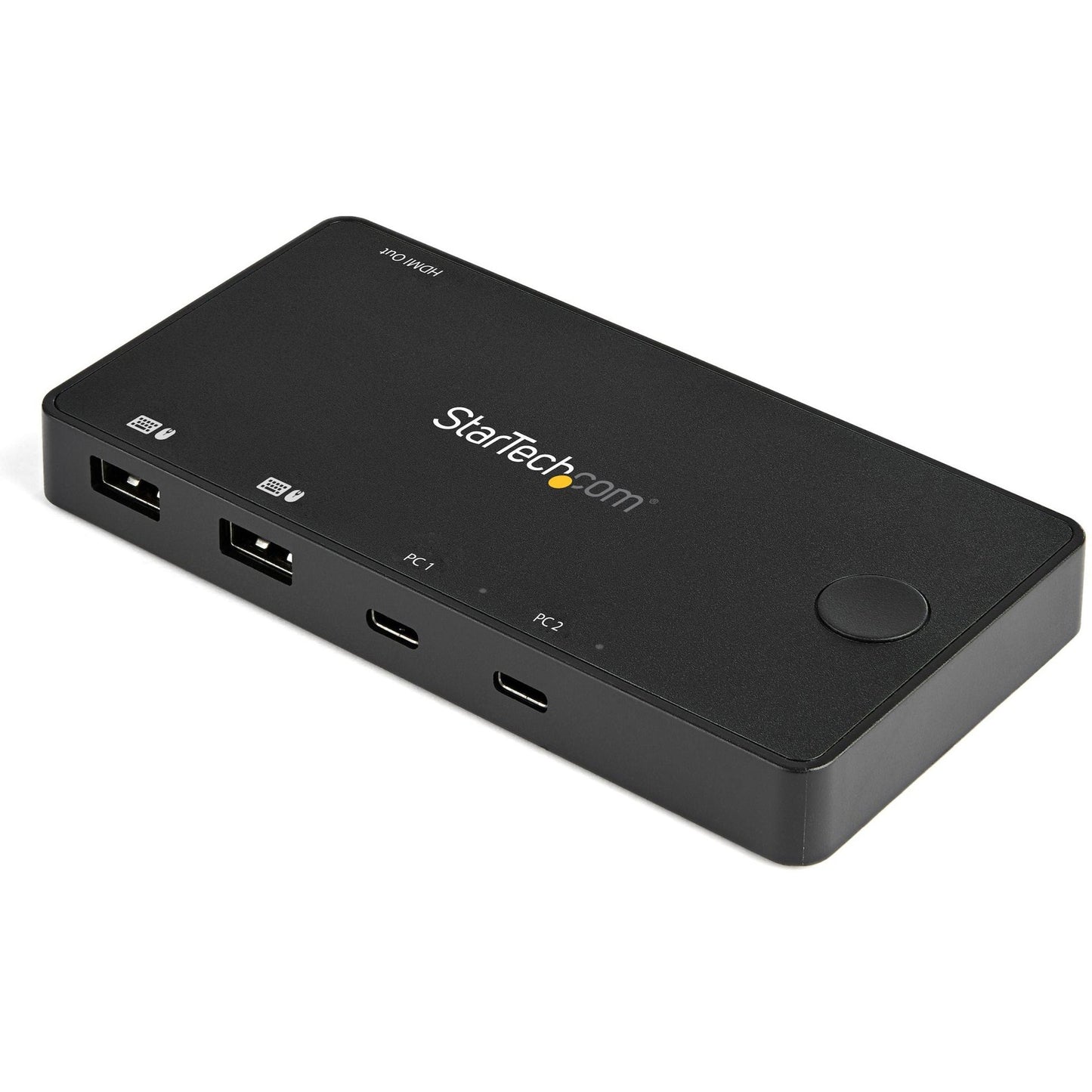 StarTech 2 Port USB-C KVM Switch 4K HDMI w/ Cables - SV211HDUC