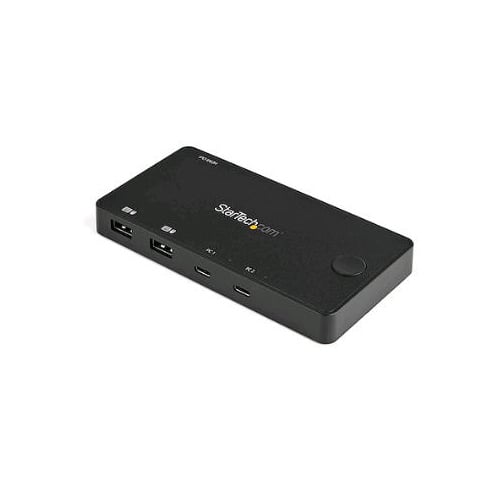 StarTech 2 Port USB-C KVM Switch 4K HDMI w/ Cables - SV211HDUC