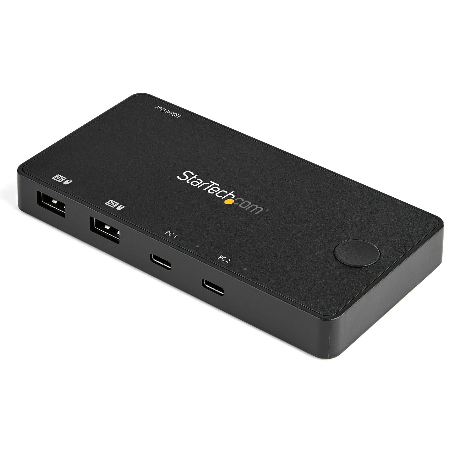 StarTech 2 Port USB-C KVM Switch 4K HDMI w/ Cables - SV211HDUC