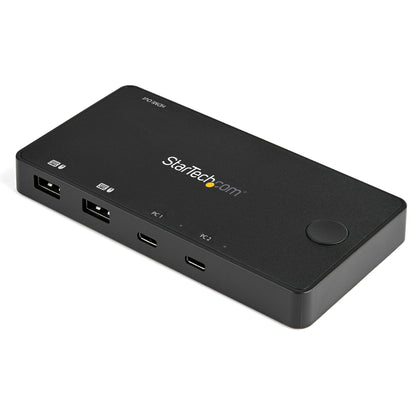 StarTech 2 Port USB-C KVM Switch 4K HDMI w/ Cables - SV211HDUC