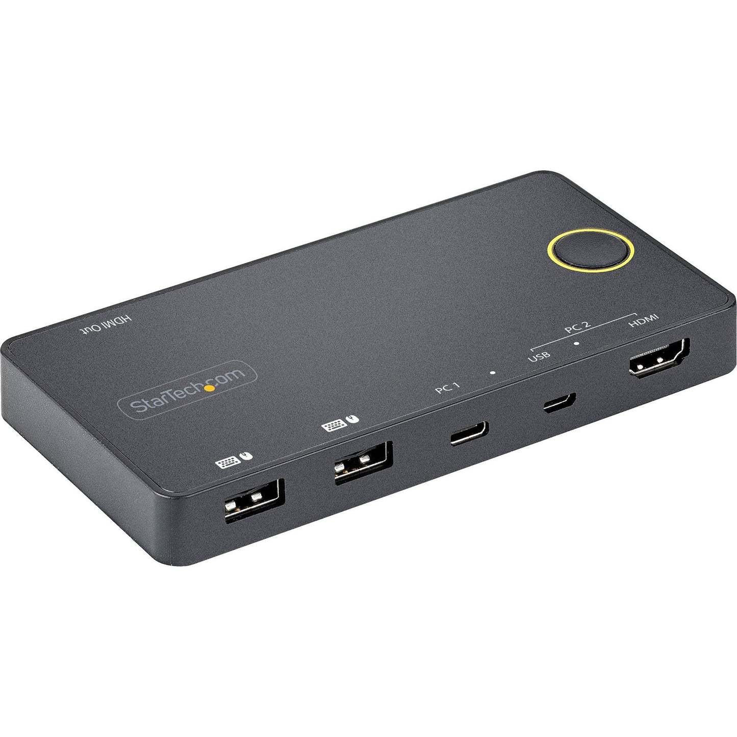 StarTech 2 Port USB-C/HDMI KVM Switch 4K (SV221HUC4K)