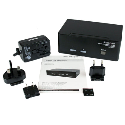 StarTech 2-Port Dual DVI USB KVM Switch - SV231DD2DUA