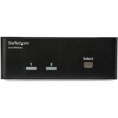 StarTech 2-Port Dual-Monitor DisplayPort KVM Switch - 4K60 - SV231DPDDUA2