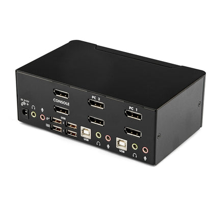 StarTech 2-Port Dual DisplayPort USB KVM Switch SV231DPDDUA