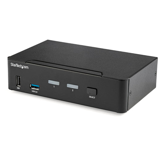 STARTECH 2-Port DisplayPort KVM Switch 4K 60Hz USB3.0 TAA Compliant