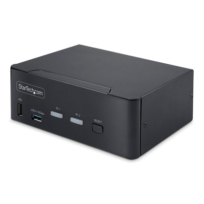 STARTECH 2-Port DisplayPort KVM Switch 4K 60Hz USB3.0 TAA Compliant