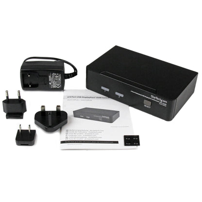 StarTech 2-Port USB DisplayPort KVM Switch SV231DPUA