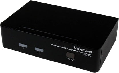 StarTech 2-Port USB DisplayPort KVM Switch SV231DPUA