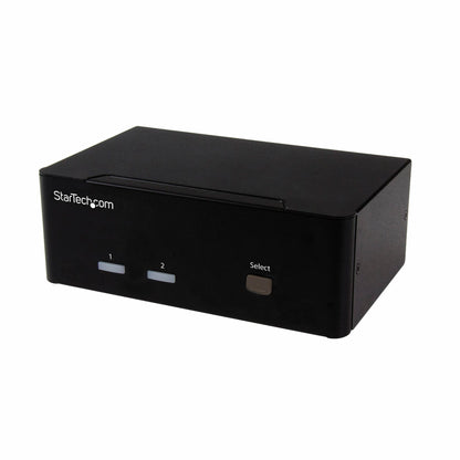 StarTech 2-Port Dual VGA USB 2.0 KVM Switch with Audio Support