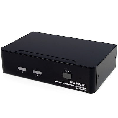 StarTech 2-Port High Res USB DVI Audio KVM Switch