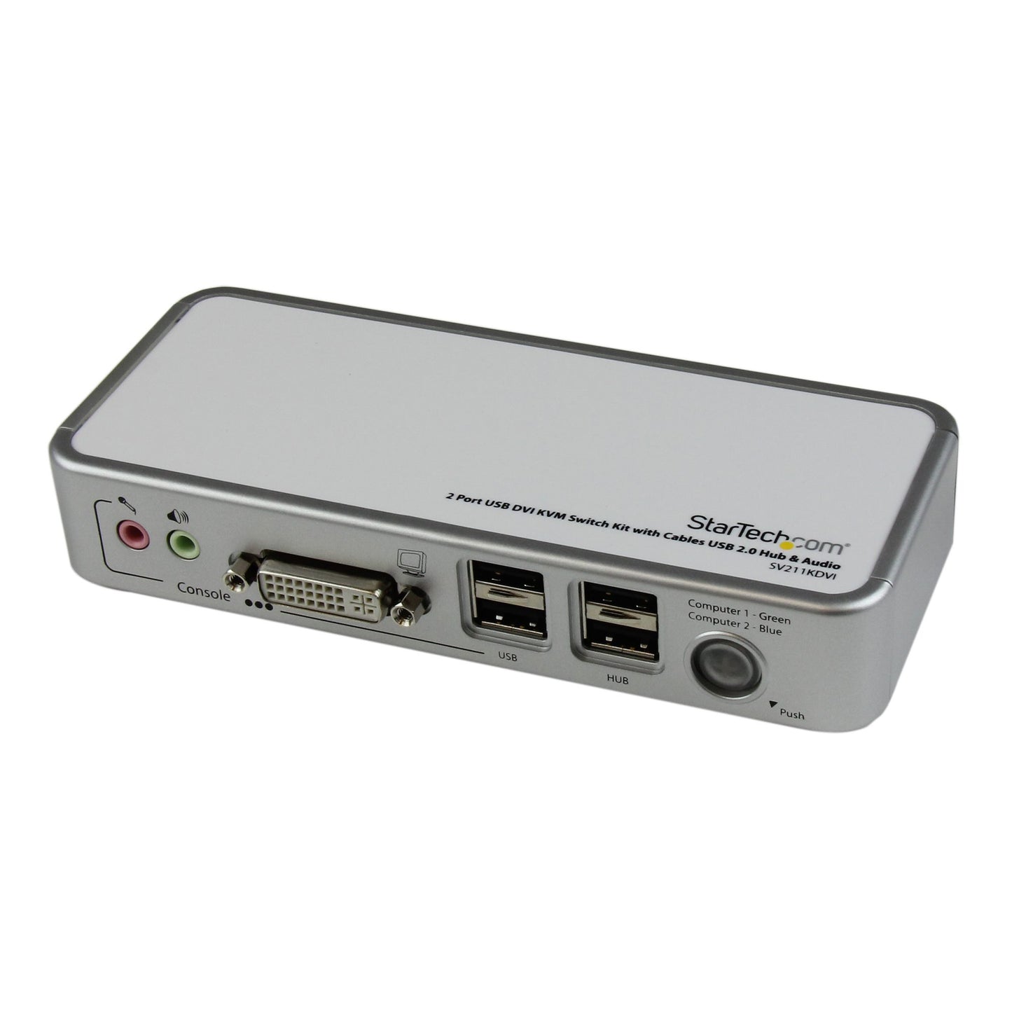 StarTech 2-Port DVI USB KVM Switch with Audio
