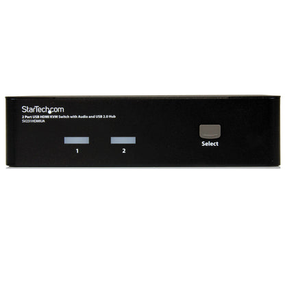StarTech 2-Port USB HDMI KVM Switch with Audio, SV231HDMIUA