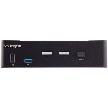 StarTech 2-Port HDMI KVM Switch with USB Hub, 4K 60Hz SV231HU34K6