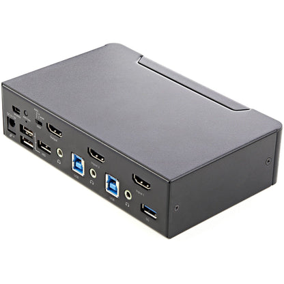 StarTech 2-Port HDMI KVM Switch with USB Hub, 4K 60Hz SV231HU34K6