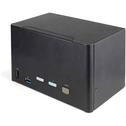 STARTECH 2-Port Quad Monitor DisplayPort KVM Switch, SV231QDPU34K