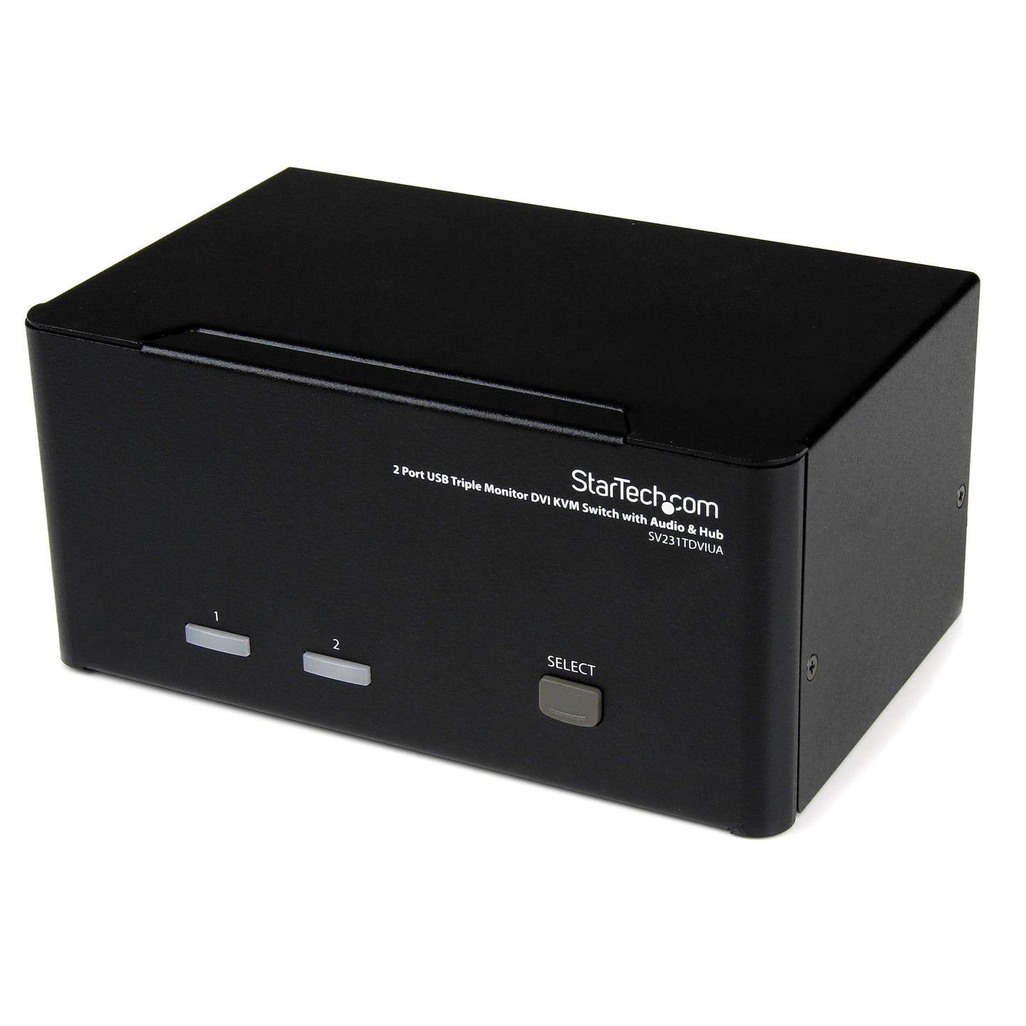 STARTECH 2-Port Triple Monitor DVI USB KVM Switch, SV231TDVIUA