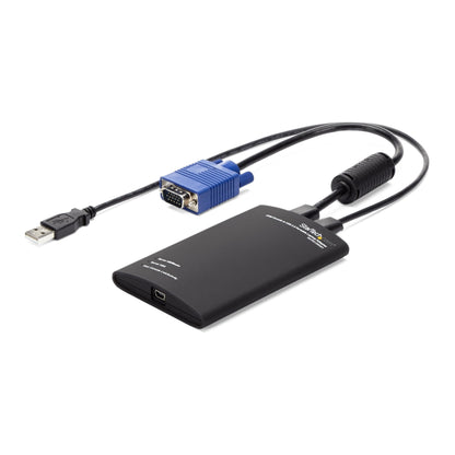Adaptateur de console KVM STARTECH à 2 ports pour ordinateur portable - SV231USBLC