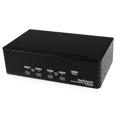 StarTech 4-Port Dual DVI USB KVM Switch, SV431DD2DUA