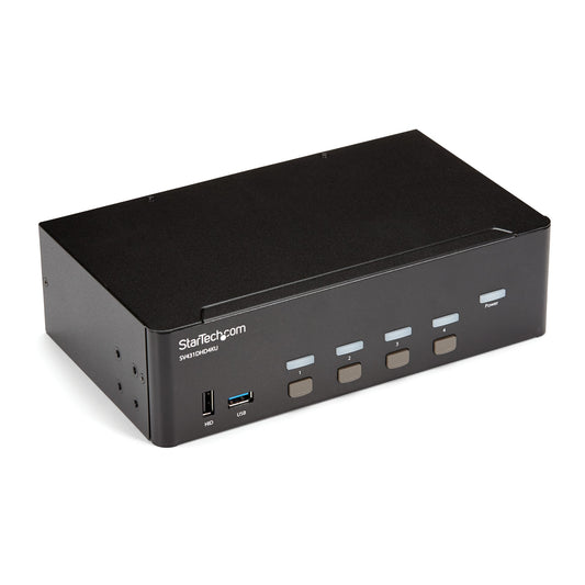 StarTech SV431DHD4KU 4-Port Dual HDMI 4K KVM Switch