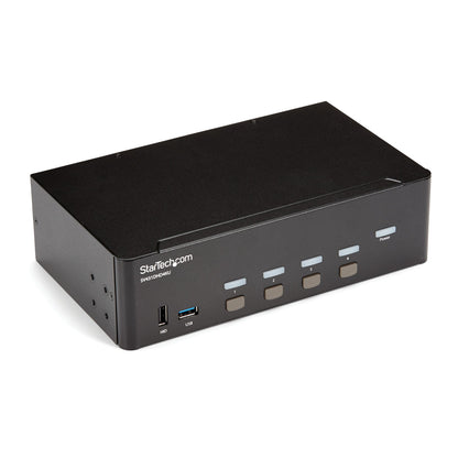 StarTech 4-Port DisplayPort USB 3.0 KVM Switch with 4K Support
