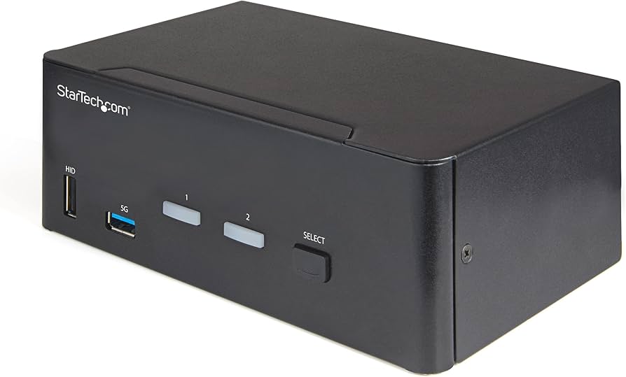 StarTech 4-Port DisplayPort USB 3.0 KVM Switch with 4K Support