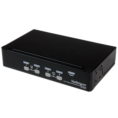 STARTECH 4 Port 1U Rackmount USB PS/2 KVM Switch