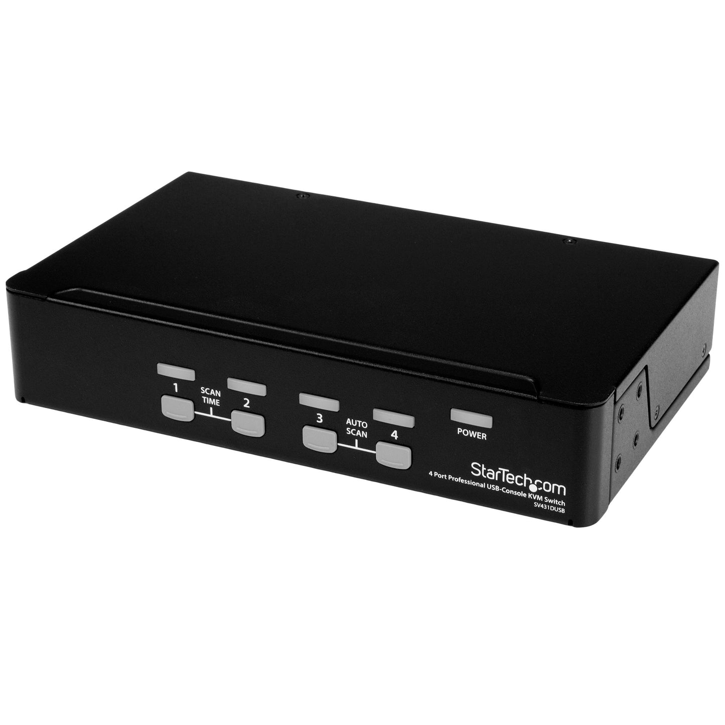STARTECH 4 Port 1U Rackmount USB PS/2 KVM Switch