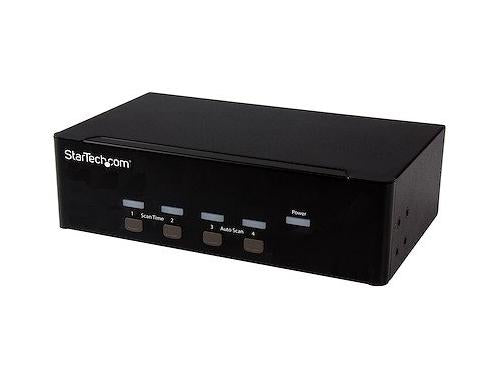 Effortlessly manage up to four dual-video VGA computers using a single keyboard, mouse, and display setup with this StarTech KVM switch. This external, wired switch supports USB 2.0 peripherals, 3.5mm audio, and resolutions up to 1920 x 1200, delivering a streamlined, high-quality control solution for IT professionals and systems administrators. With TAA compliance, two-year warranty, and robust I/O support, it is ideal for government or enterprise-grade deployment.