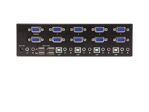 Effortlessly manage up to four dual-video VGA computers using a single keyboard, mouse, and display setup with this StarTech KVM switch. This external, wired switch supports USB 2.0 peripherals, 3.5mm audio, and resolutions up to 1920 x 1200, delivering a streamlined, high-quality control solution for IT professionals and systems administrators. With TAA compliance, two-year warranty, and robust I/O support, it is ideal for government or enterprise-grade deployment.